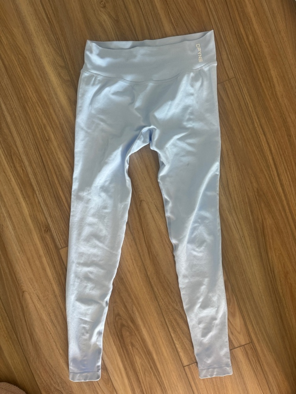 DFYNE Pale Blue Active Leggings